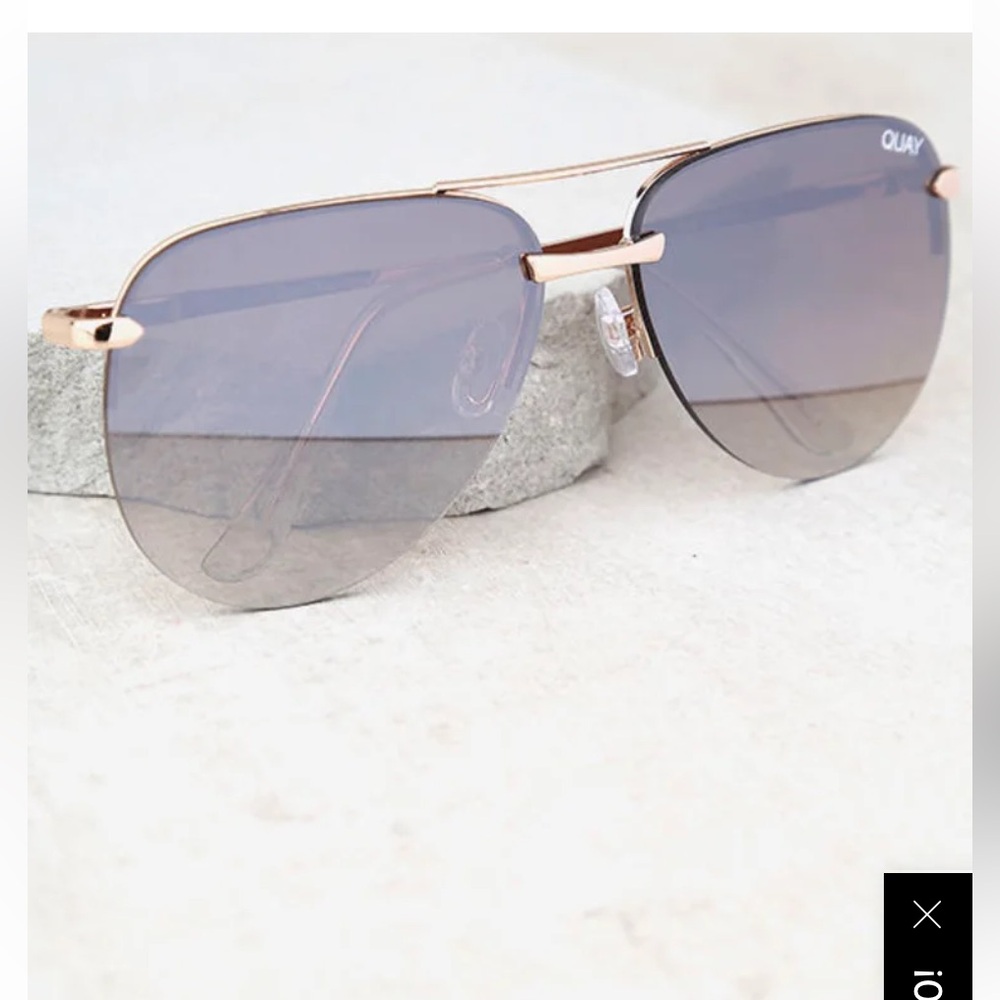 Quay Australia Silver PLAYA Sunglasses - Picture 16 of 17